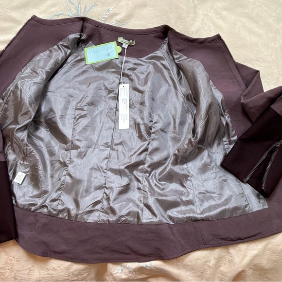 Two-Tone Zip-Up Jacket - Picture 5 of 7